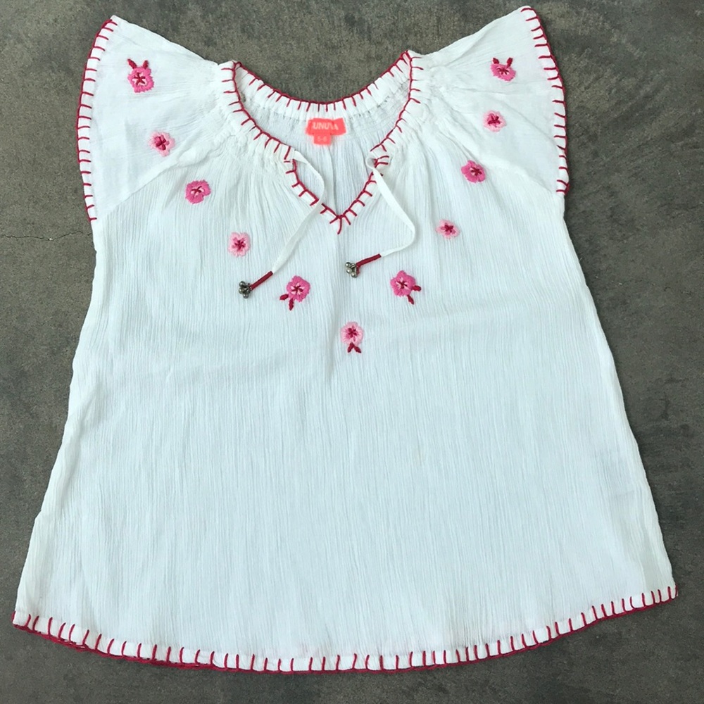 Girls embroidered shirt